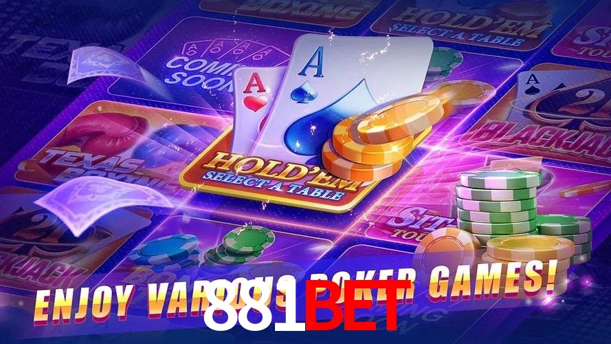 Interface do App 881BET